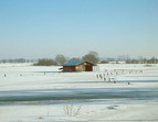 einsame Hütte